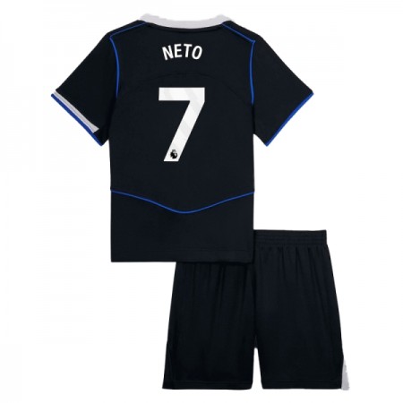 Virallinen pelipaita Chelsea Pedro Neto 7 Kolmas 2025-26 Lyhythihainen - Lasten ( + Lyhyet housut )